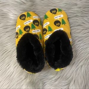 ModCloth Bob Ross “Happy Tree” Slippers